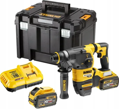 Produktbild von Kombihammer DeWALT DCH333X2 FlexVolt (2 x 54V/18V 9,0 Ah + DCB118 + TSTAK VI)