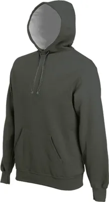Produktbild von Kariban Damen Hoodie Kapuzenpullover Sweatjacke Pullover Sweatshirt, Größe:L, Farbe:Dark Khaki