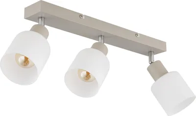 Productafbeelding van GLOBO 54114-3, Glas, Kov, IP20, Klasse I, E14, 25 W, 80 mm