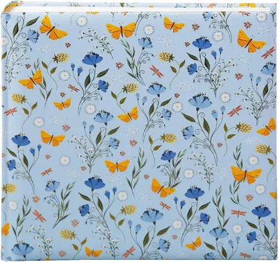 Produktbild von Goldbuch Fotoalbum Secret Garden Blue 25x25 cm 60 Seiten Kunstdruck Goldprägung