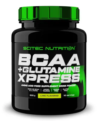 Image de BCAA - Scitec Nutrition - BCAA + Glutamine Xpress (600g) - Saveur Lime