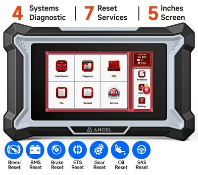 Produktbild von OBD2-Scanner für Autos – Diagnosegerät – Fehlercode-Auslesegerät – Fehlercode-Scanner – Autodiagnostik – Auslesen von 4 Systemen