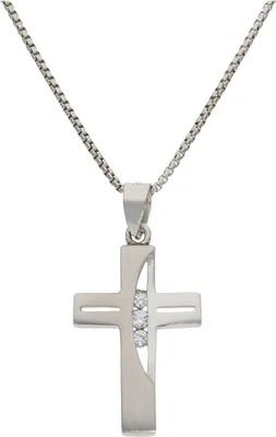 Produktbild von Kettenanhänger Silber 925 Kreuz JL22-02-0180 JuwelmaLux