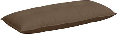 Obrázek produktu pro vidaXL Zadní polštář hnědý 120 x 19 x 50 cm látka