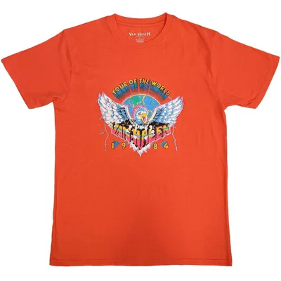 Obrázek produktu pro Van Halen Eagle '84 Orange XL Tričko