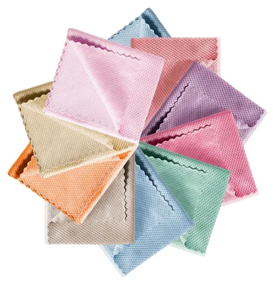 Produktbild von 10 Stück Mikrofasertücher, Nano-Fenstertücher, streifenfreie Reinigungstücher mit hoher Wasseraufnahme, zum Abwischen von Autos und Küchen, 40 x 30 cm