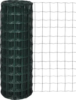 Image de Clôture de jardin Grille grillagée Grille soudée 10x0,8 m