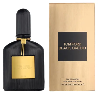 Produktbild von TOM FORD Black Orchid, Frauen, 30 ml, Nicht nachfüllbare Flasche, Bergamotte, Schwarze Johannisbeere, Gardenia, Jasmin, Zitrone, Mandarine, Canangabaum, Gardenia, Jasmin, Lotus, Orchidee, Gewürze, Canangabaum, Ambra, Kakao, Weihrauch, Patschuli, Sandelholz, Vanille, Vetiver, Weißer Moschus