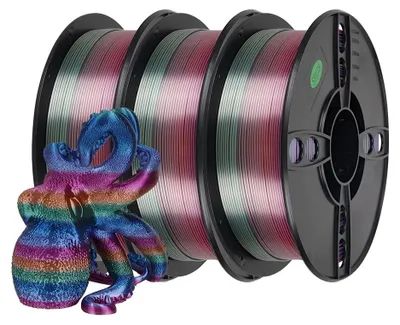 Produktbild von 3D-Drucker-Filament, umweltfreundliches Material, hohe Kompatibilität, 3kg Seidenuniversum