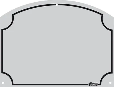 Immagine prodotto di Targhetta per il nome dello stallo 70 x 95 mm