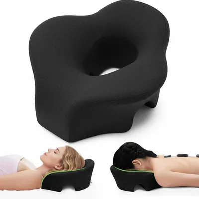 Produktbild von Massagekissen mit Gesichtsaussparung, Memory-Schaum, U-Form, für Massagetisch