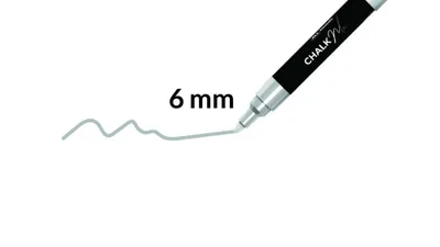 Obrázok produktu pre Kriedový popisovač - STRIEBORNÝ