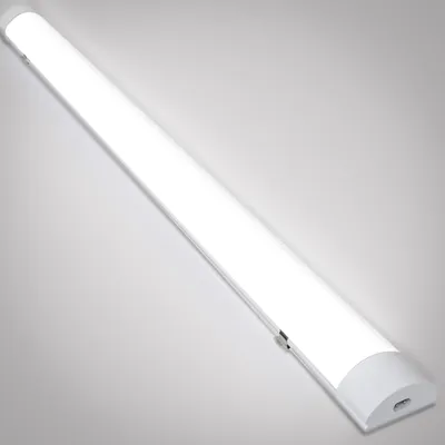 Produktbild von EINFEBEN Feuchtraumleuchte Deckenleuchten LED 60CM, 18W Verknuepfbar Werkstattlampe, Wannenleuchte Neutralweiss LED Roehre, IP65 Wasserfest LED Feuchtraumlampe fuer Feuchtraum