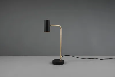 Immagine prodotto di Lampada da tavolo regolabile MARLEY nera e oro di Trio 512400108