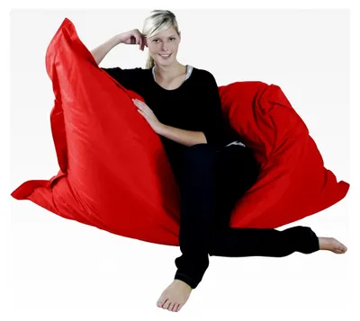 Produktbild von Riesensitzsack XXL | BxT 1800 x 1400 mm | rot