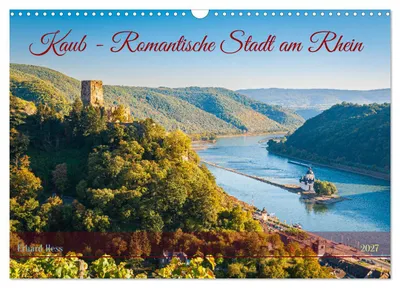 Produktbild von Kaub - Romantische Stadt am Rhein (Wandkalender 2027 DIN A3 quer), CALVENDO Monatskalender