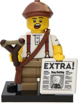 Produktbild von LEGO® 71037 Minifigures - Serie 24 - 12 - Zeitungsjunge