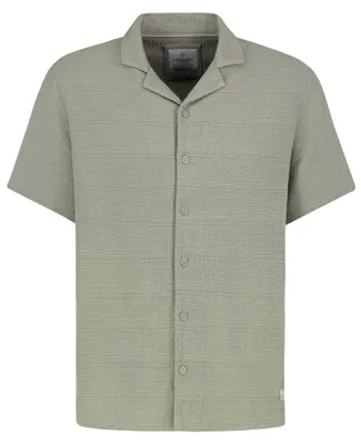 Produktbild von EIGHT 2 NINE Bequemes Kurzarmshirt V-Ausschnitt Unifarben Casual Größe: S