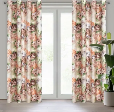 Produktbild von Vorhang ALTEA beige 140x250 cm Ösen Ösenvorhang