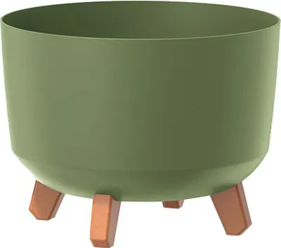 Obrázok produktu pre Kvetináč Prosperplast GRACIA STANDARD priemer 30 cm - zemito zelený