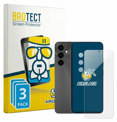 Produktbild von 3x BROTECT Schutzglas für ZTE Blade V80 Max (Display+Kamera) Schutzfolie Panzer Folie Glas Display Schutz klar