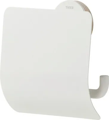 Produktbild von Toilettenpapierhalter Urban mit Deckel weiß