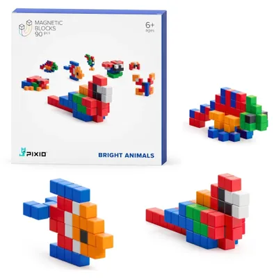 Obrázek produktu pro Klocki Pixio 90 Bright Animals