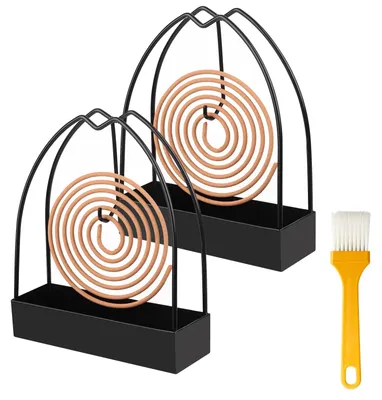Produktbild von 2er-Set Mückenspiralhalter aus Metall