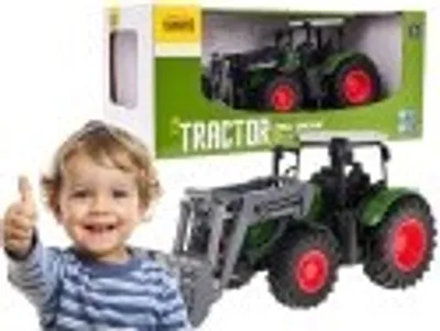 Produktbild von Grüner Traktor mit Bulldozer