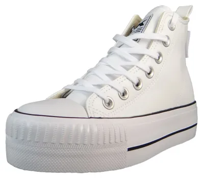 Produktbild von British Knights Damen Mid Sneaker Kaya Mid High Top B49-3736 Weiß