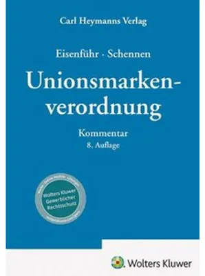 Zdjęcie produktu dla Unionsmarkenverordnung - Kommentar