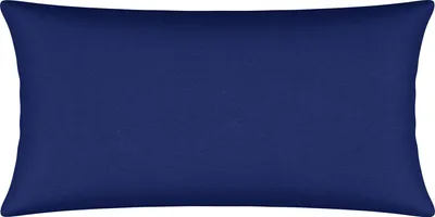 Produktbild von Erwin Müller Kissenbezug Murnau" dunkelblau 40x80 cm"