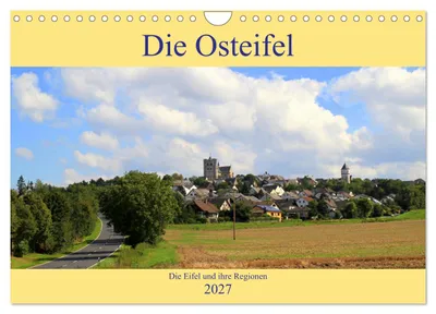 Produktbild von Die Eifel und ihre Regionen - Die Osteifel (Wandkalender 2027 DIN A4 quer), CALVENDO Monatskalender