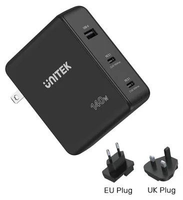 Obrázek produktu pro Unitek International UNITEK P1115A, pro vnitřní použití, střídavý proud, 28 V, 5 A, černá