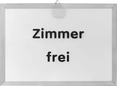 Produktbild von GRÄWE Gastroschild "Zimmer frei"