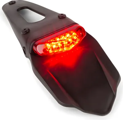 Immagine prodotto di Portatarga Str8 con luce posteriore rossa a 6 LED
