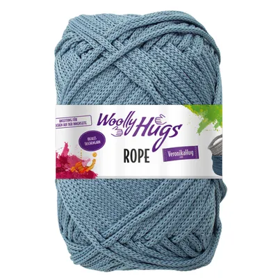 Produktbild von Woolly Hugs ROPE 200 g vielseitiges und ideales Taschengarn 140 m Farbe 055 - jeans