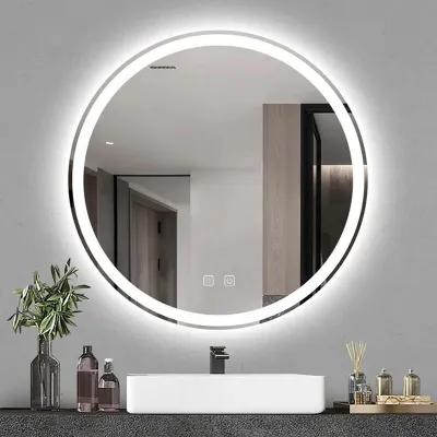 Obrázok produktu pre Zrkadlo LED 80cm BAS GREY