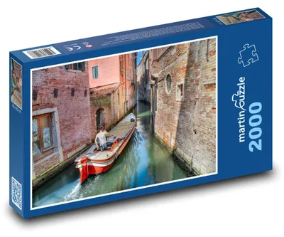 Zdjęcie produktu dla Puzzle 2000 Rejs statkiem po Wenecji - martinpuzzle