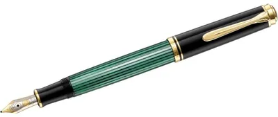 Zdjęcie produktu dla Pióro wieczne Pelikan 994863 "Souverän 400", czarny/zielony, M