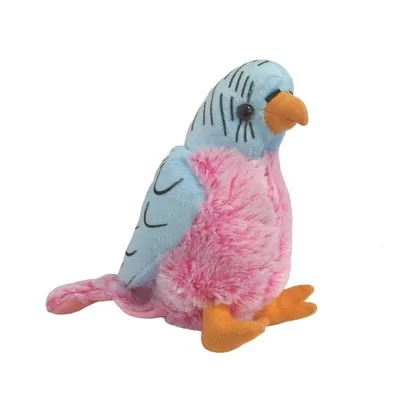 Obrázok produktu pre Modrý papagáj plyšová hračka 17 cm