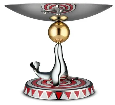 Obrázok produktu pre Alessi, podnos na koláče "The Seal" (číslo položky: MW69, EAN: 8003299438563)