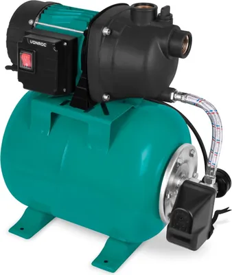 Produktbild von Vonroc Hydrophorpumpe/Hydrophorpumpenset mit Druckschalter - 800 W - 3300 l/h