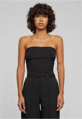 Immagine prodotto di Urban Classics - Top a fascia annodato da donna nero - L