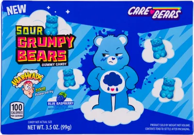 Produktbild von Warheads Care Bears Sour Grumpy Bears 99g