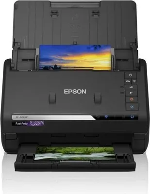 Produktbild von Dokumentenscanner Epson FastFoto FF-680W, 600 dpi, WLAN, Automatischer Dokumenteneinzug