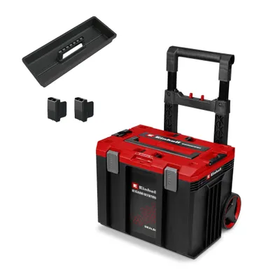 Obrázok produktu pre Vodotesný prepravný kufrík na kolieskach E-Case L – IP65 – 120 kg – modulárny systém