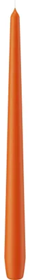 Produktbild von Spitzkerzen Aprikose Orange 300 x Ø 25 mm, 12 Stück