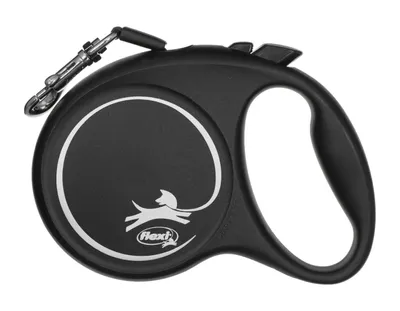 Zdjęcie produktu dla Smycz automatyczna dla psa FLEXI Black Design M  5 m czarny