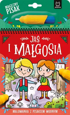 Productafbeelding van Malowanka z pisakiem wodnym Jaś i Małgosia / Aksjomat